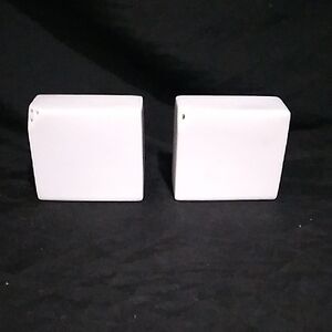 Vintage Japan Architectural Salt & Pepper Shakers By Hakusan Masahiro Mori (S1)